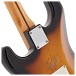 Fender Custom Shop 1956 Stratocaster HSS Relic, Super Faded Aged 2-Colour Sunburst - body back 