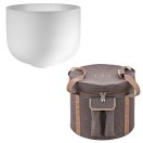 Meinl Sonic Energy 12" Crystal Singing Bowl F3 432 Hz With Brown Bag, Heart Chakra