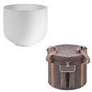 Meinl Sonic Energy 12" Crystal Singing Bowl With Brown Bag, Root Chakra