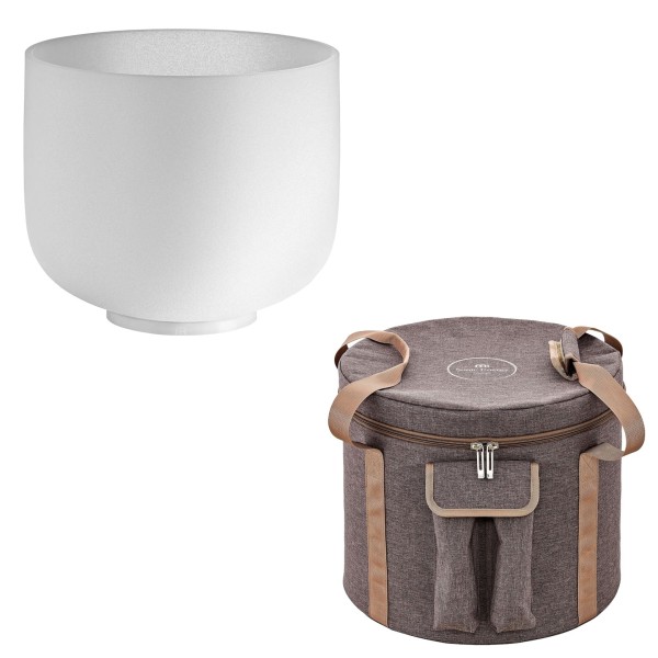 Meinl Sonic Energy 12" Crystal Singing Bowl With Brown Bag, Root Chakra