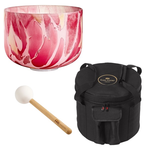 Meinl Sonic Energy 10" Marble Singing Bowl & Black Bag Set ,C4 Root Chakra