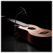DPA CORE+ 4099 Guitar Clip, Mounted on Ukulele, Angle 1