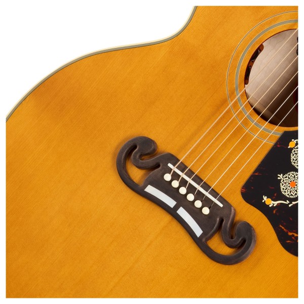 Epiphone 1957 SJ-200 Reissue, Antique Natural - bridge 