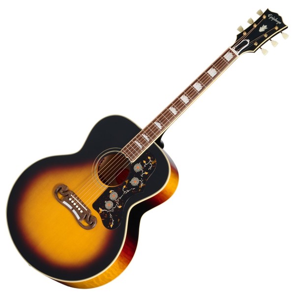 Epiphone 1957 SJ-200 Reissue, Vintage Sunburst - front