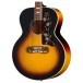 Epiphone 1957 SJ-200 Reissue, Vintage Sunburst - body 