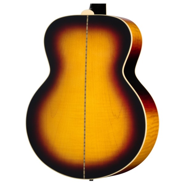 Epiphone 1957 SJ-200 Reissue, Vintage Sunburst - body back 