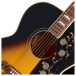 Epiphone 1957 SJ-200 Reissue, Vintage Sunburst - soundhole 