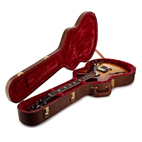 Gibson ES-335 Figured, Iced Tea #217830107 - case 