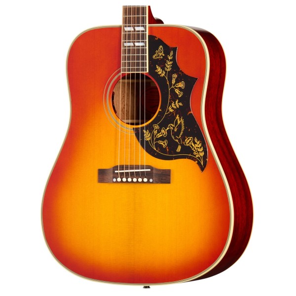 Epiphone 1960 Hummingbird Reissue, Heritage Cherry Sunburst - body 