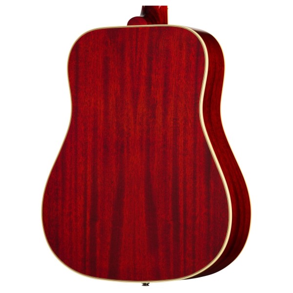 Epiphone 1960 Hummingbird Reissue, Heritage Cherry Sunburst - body back