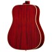 Epiphone 1960 Hummingbird Reissue, Heritage Cherry Sunburst - body back