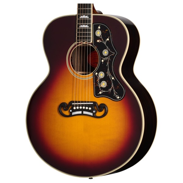 Epiphone Pre-War SJ-200 Rosewood Reissue, Vintage Sunburst - body 