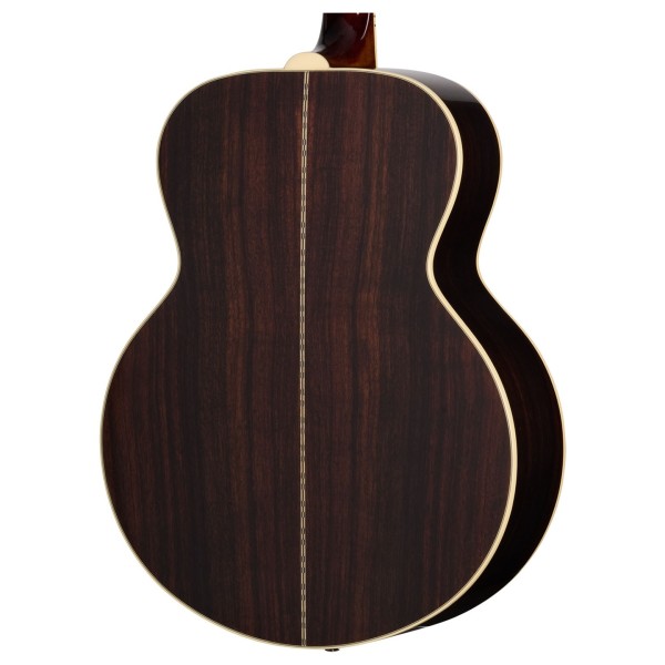 Epiphone Pre-War SJ-200 Rosewood Reissue, Vintage Sunburst - body back 