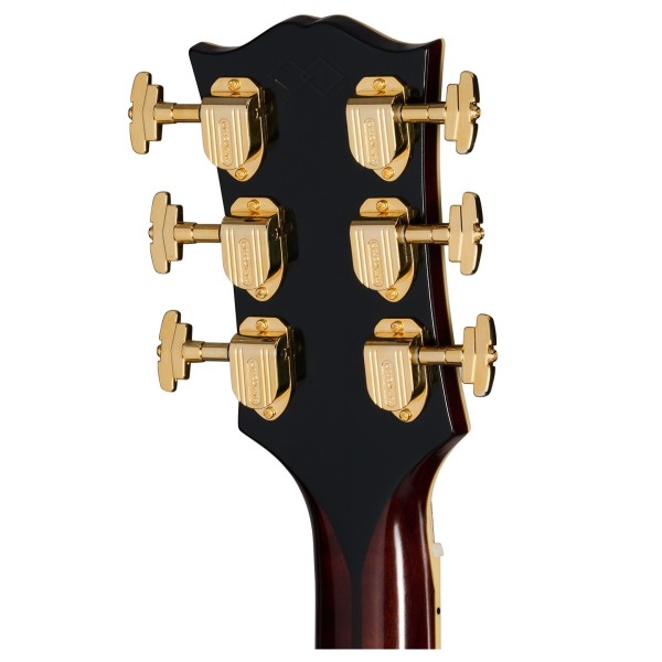 Epiphone Pre-War SJ-200 Rosewood Reissue, Vintage Sunburst - headstock back 