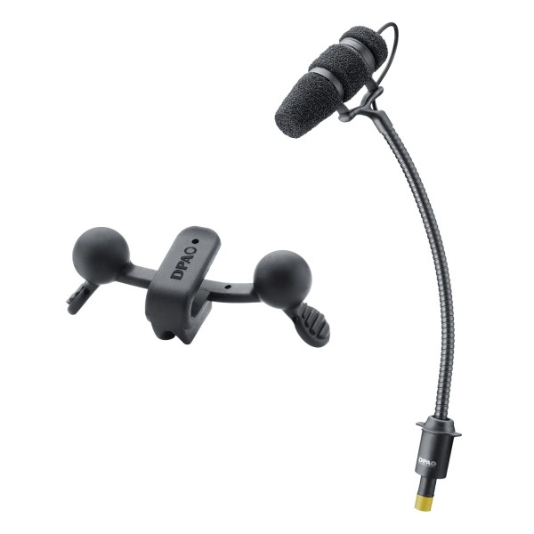 DPA CORE+ 4099 Instrument Microphone, Brass Clip