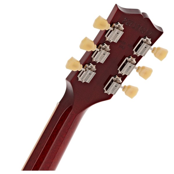 Gibson Les Paul Standard 50s Figured Top, Cherry #227130397 - headstock back 