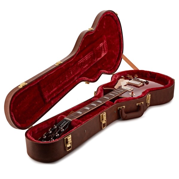 Gibson Les Paul Standard 50s Figured Top, Cherry #227130397 - case interior 