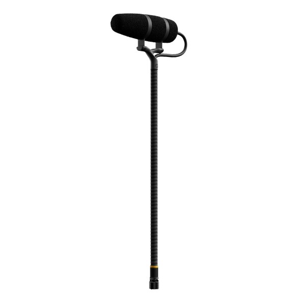 DPA CORE+ 4099 Instrument Microphone, Brass, Angle
