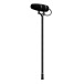 DPA CORE+ 4099 Instrument Microphone, Brass, Angle