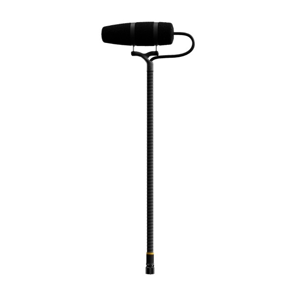 DPA CORE+ 4099 Instrument Microphone, Brass, Side