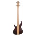 Aria SB-700 Electric Bass Guitar, Walnut - back 