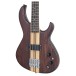 Aria SB-700 Electric Bass Guitar, Walnut - body 