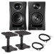 Kali Audio LP-UNF Studio Monitor Bundle - Full Package