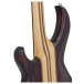 Aria SB-700 Electric Bass Guitar, Walnut - neck through 