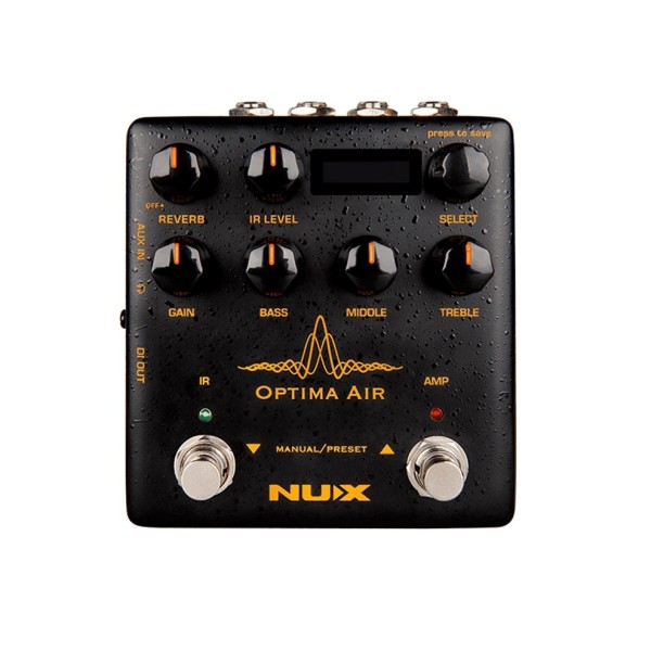 NUX NAI-5 Optima Air Acoustic Simulator - Front View