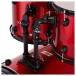 BDK-1 Full Size Starter Drum Kit by Gear4music, Red