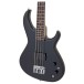 Aria SB-One Electric Bass Guitar, Black - body 
