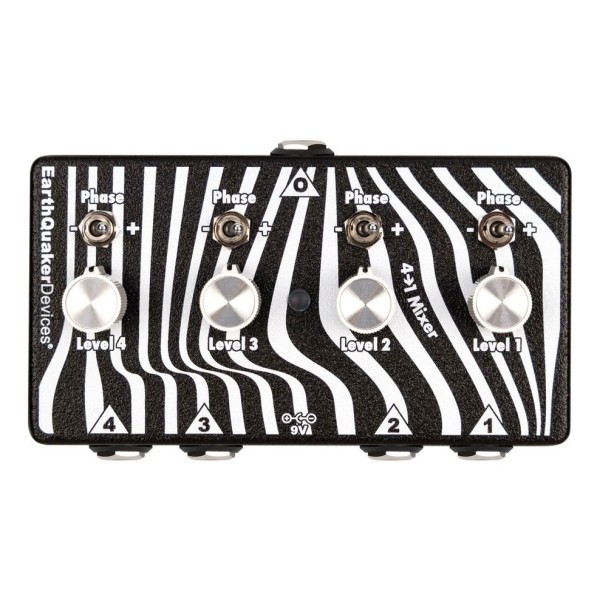 EarthQuaker Devices Four to One Mixer Pedal - front