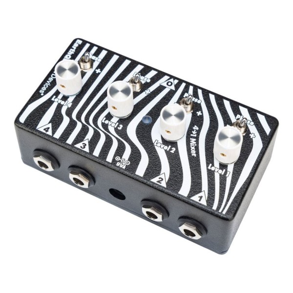 EarthQuaker Devices Four to One Mixer Pedal - angle right 