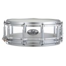 Pearl Crystal Beat 14x5 Acrylic Free Floating Rullante, Ultra Clear