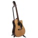 Fender CD-60SCE Dreadnought Electro Acoustic, Natural - Secondhand