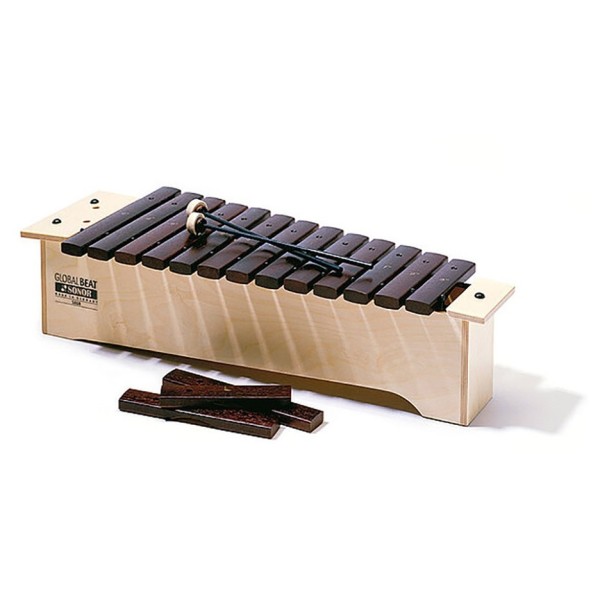Sonor Orff Global Beat Soprano Xylophone, Sucupira Sound Bars