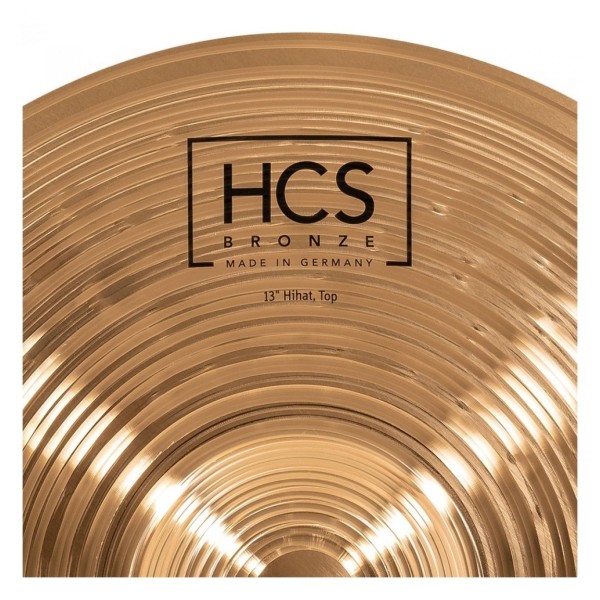 Meinl HCS Bronze 13" Hi Hat Cymbals & Premier Artist Hi-Hat Stand