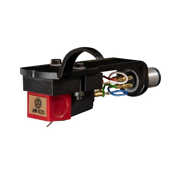 Nagaoka MP-100H MM Phono Cartridge and Headshell - main angle headshell