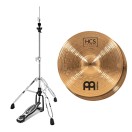 Meinl HCS Bronze 15" Hi Hat Cymbals & Premier Artist Hi-Hat Stand