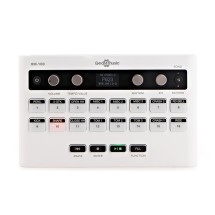 RM-100 Rhythm & Drum Machine by Gear4music, White