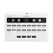 RM-100 Rhythm & Drum Machine by Gear4music, White