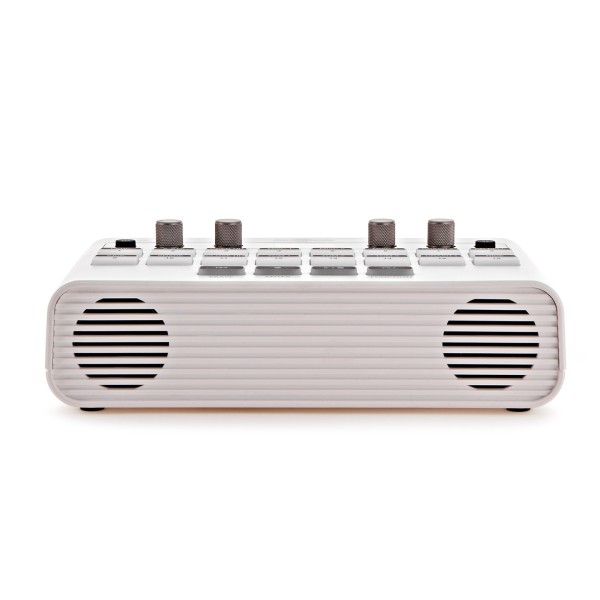 RM-100 Rhythm & Drum Machine by Gear4music, White