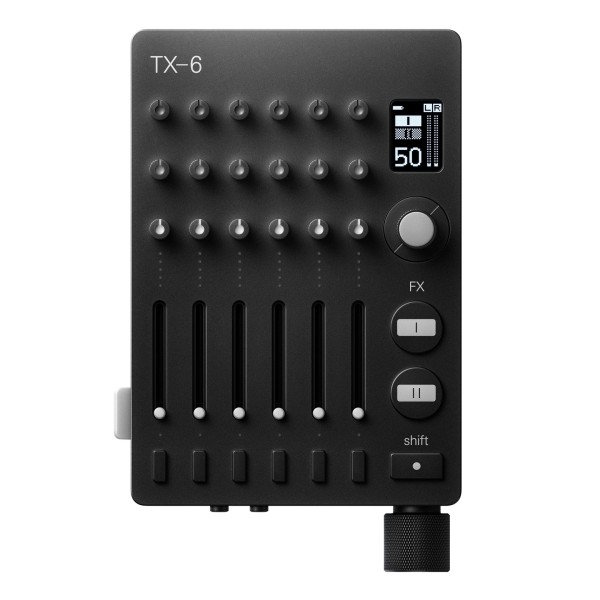 Teenage Engineering TX-6 Ultra-Portable Mixer, Black - Main