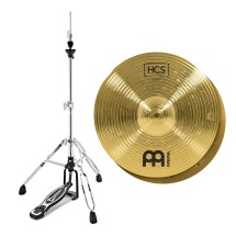 Meinl HCS 13'' Hi Hat Cymbals & Premier Artist Hi-Hat Stand