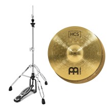 Meinl HCS 15'' Hi Hat Cymbals & Premier Artist Hi-Hat Stand