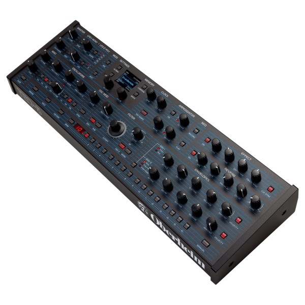 Oberheim TEO-5 5-Voice VCO/VCF-based Polyphonic Synthesizer Module - Angled