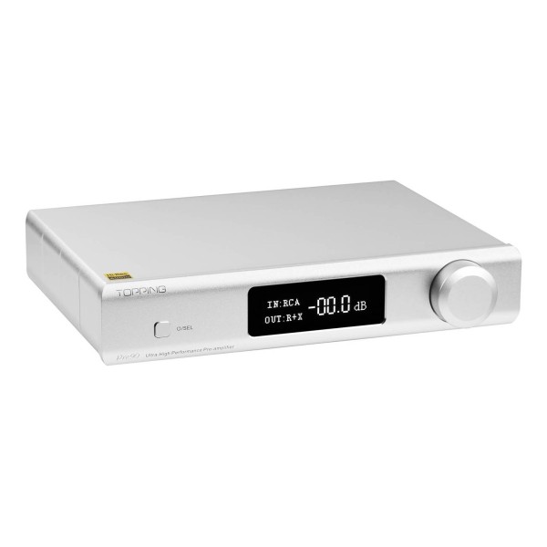 Topping Pre 90 Pre-Amplifier, Silver