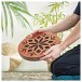 Gear4music Life Stream Drum 12 Inch, Dark Natural