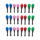 Premier NXT GEN Mini Plastic Maracas Bucket, 12 Pairs