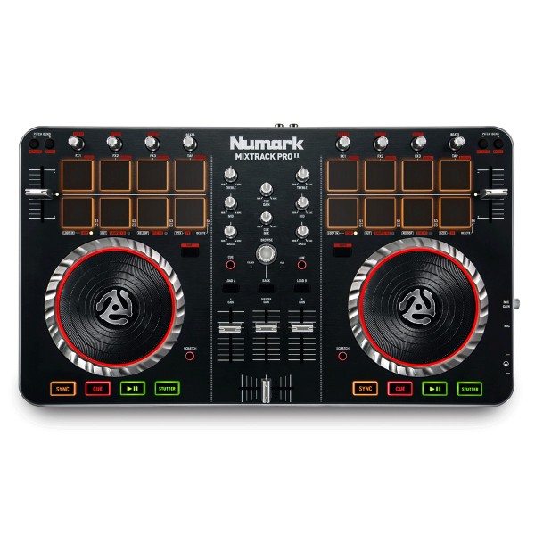 Numark Mixtrack Pro II 2-Channel DJ Controller, Free Prime Loops Pack